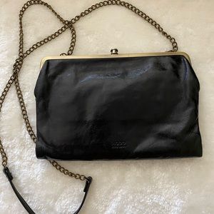 Hobo Black Leather Purse